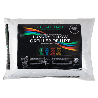 Quattro - Luxury pillows, 18"x26" - Standard/Queen, pk. of 2