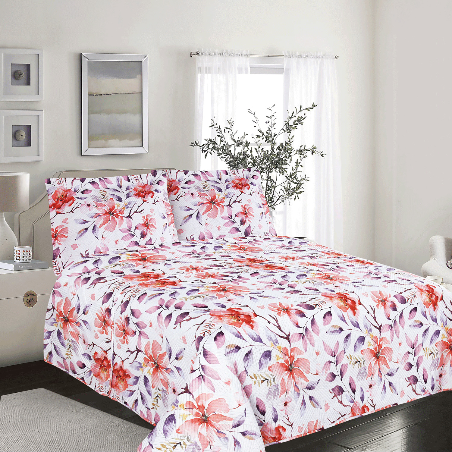Quilt set, Rosalia