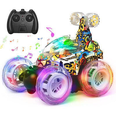 R/C Stunt Twister car with lights and music switch