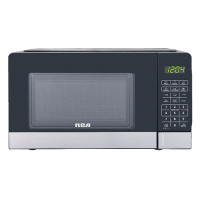 RCA - Countertop microwave, 0.7 cu. ft. stainless steel