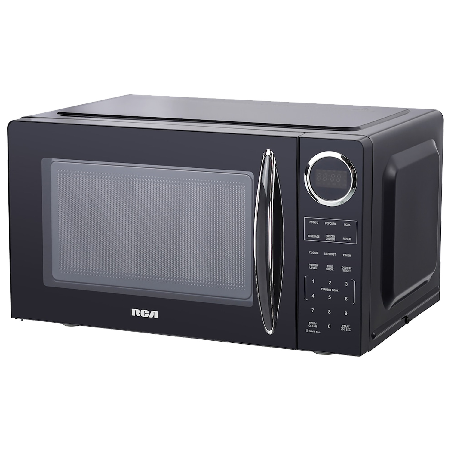 RCA - Microwave, 0.9 cu ft, black