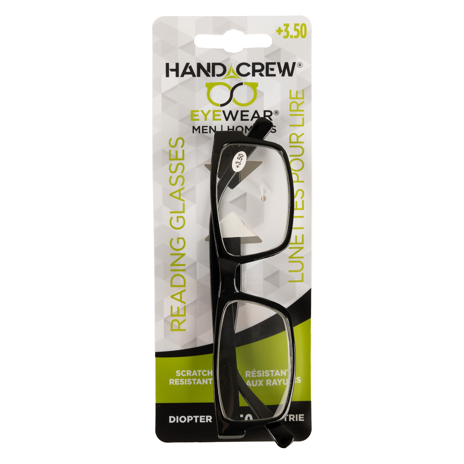 Reading glasses for men, 3.5