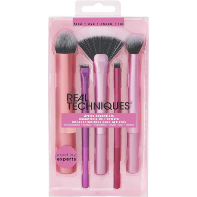 Real Technique - Makeup brushes - Artist essentials, 5 pcs