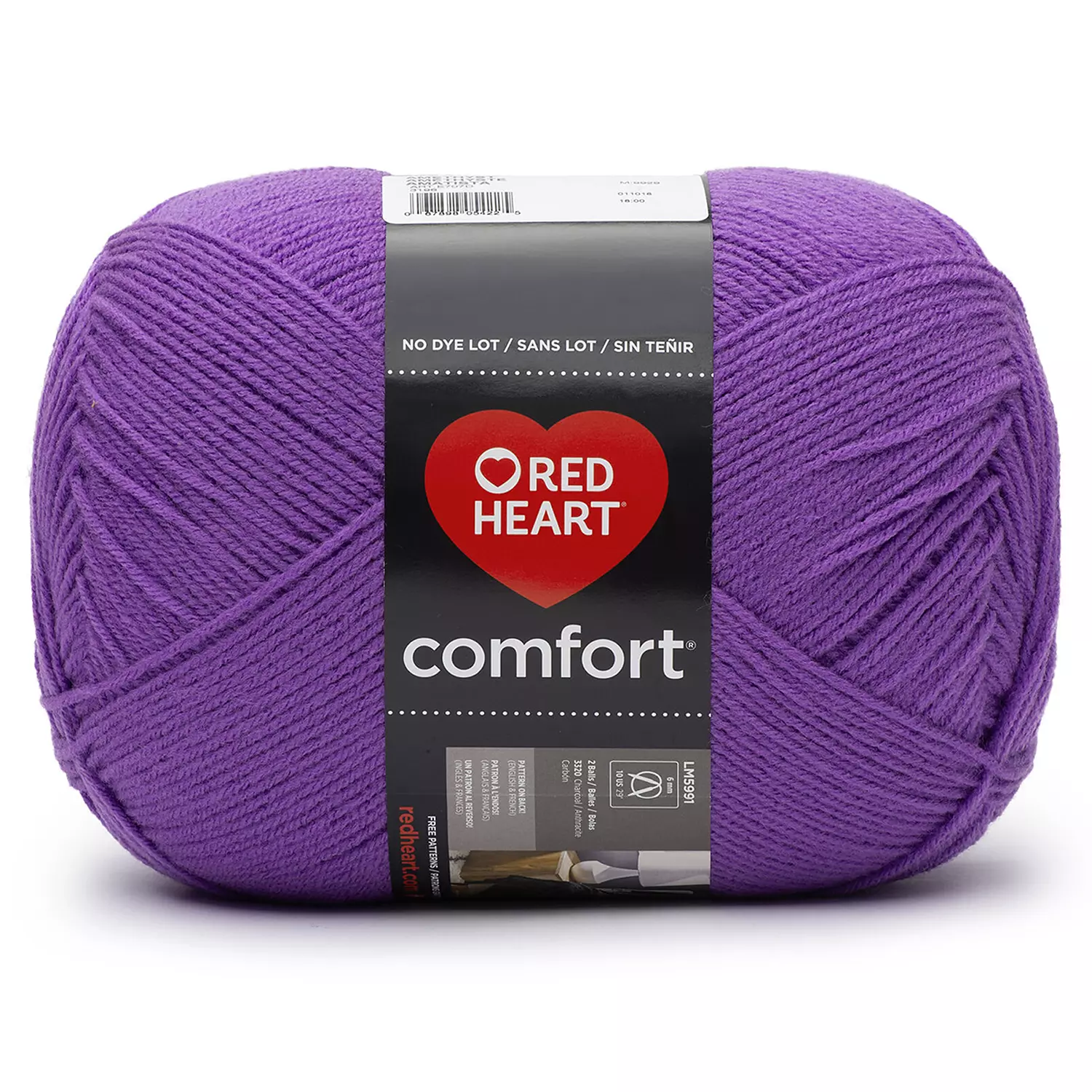 Red Heart Comfort - Fil, amethyste
