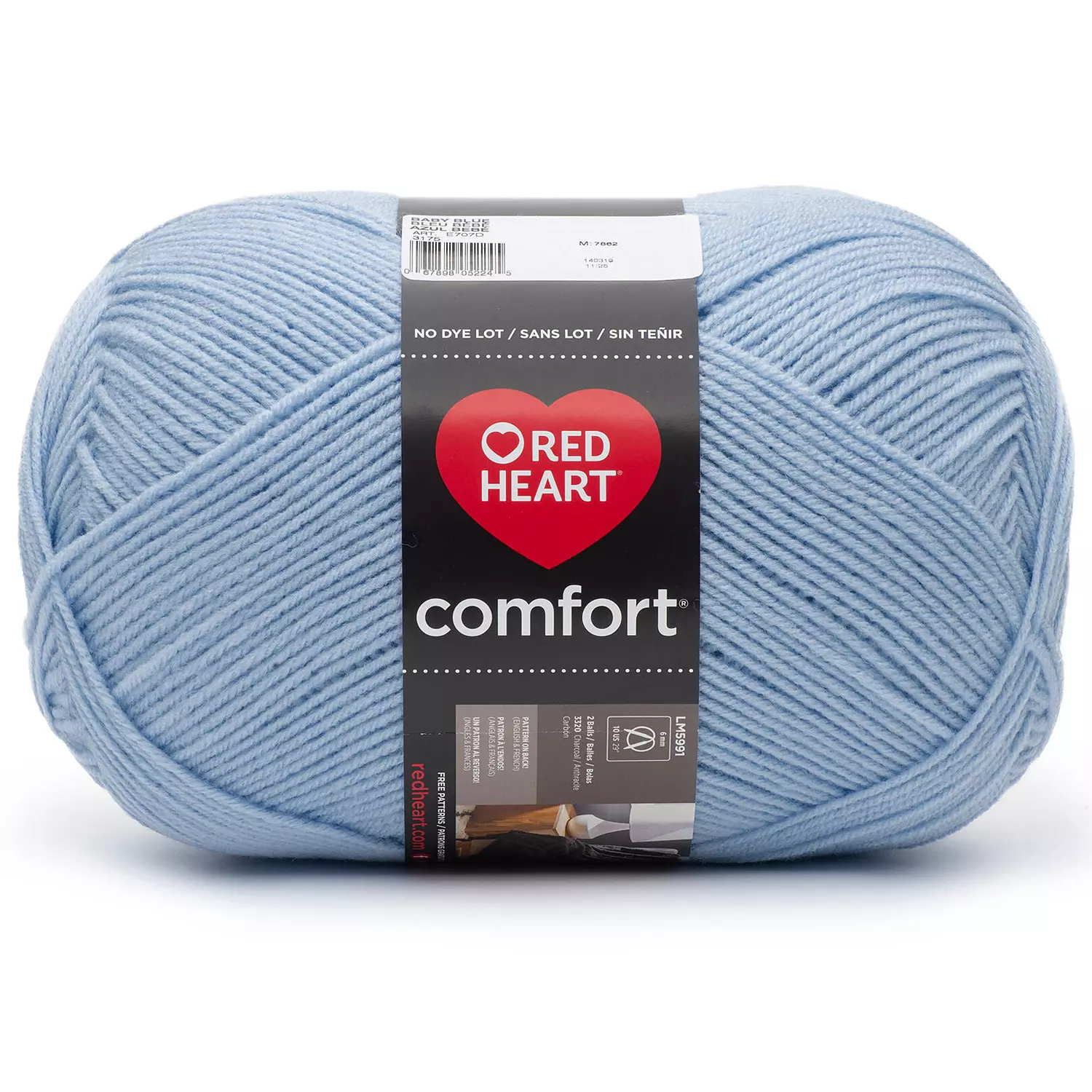 Red Heart Comfort - Fil, bleu b&eacute;b&eacute;