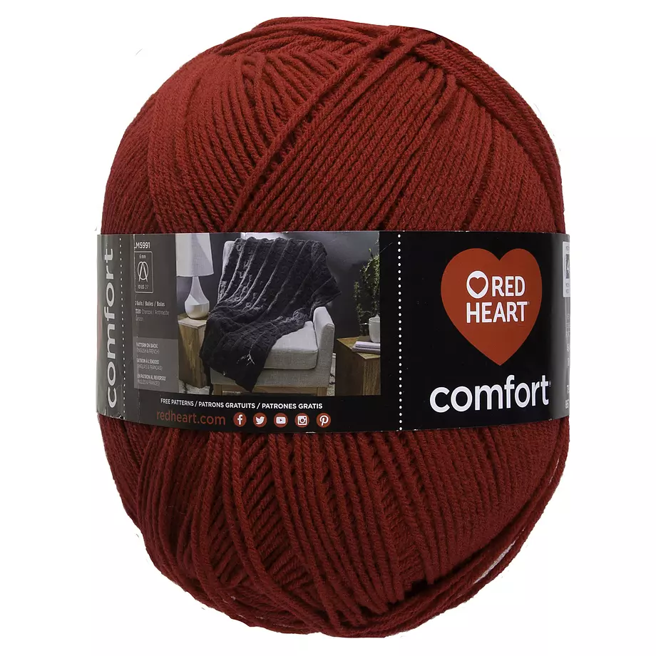 Red Heart Comfort - Fil, rouge cardinal