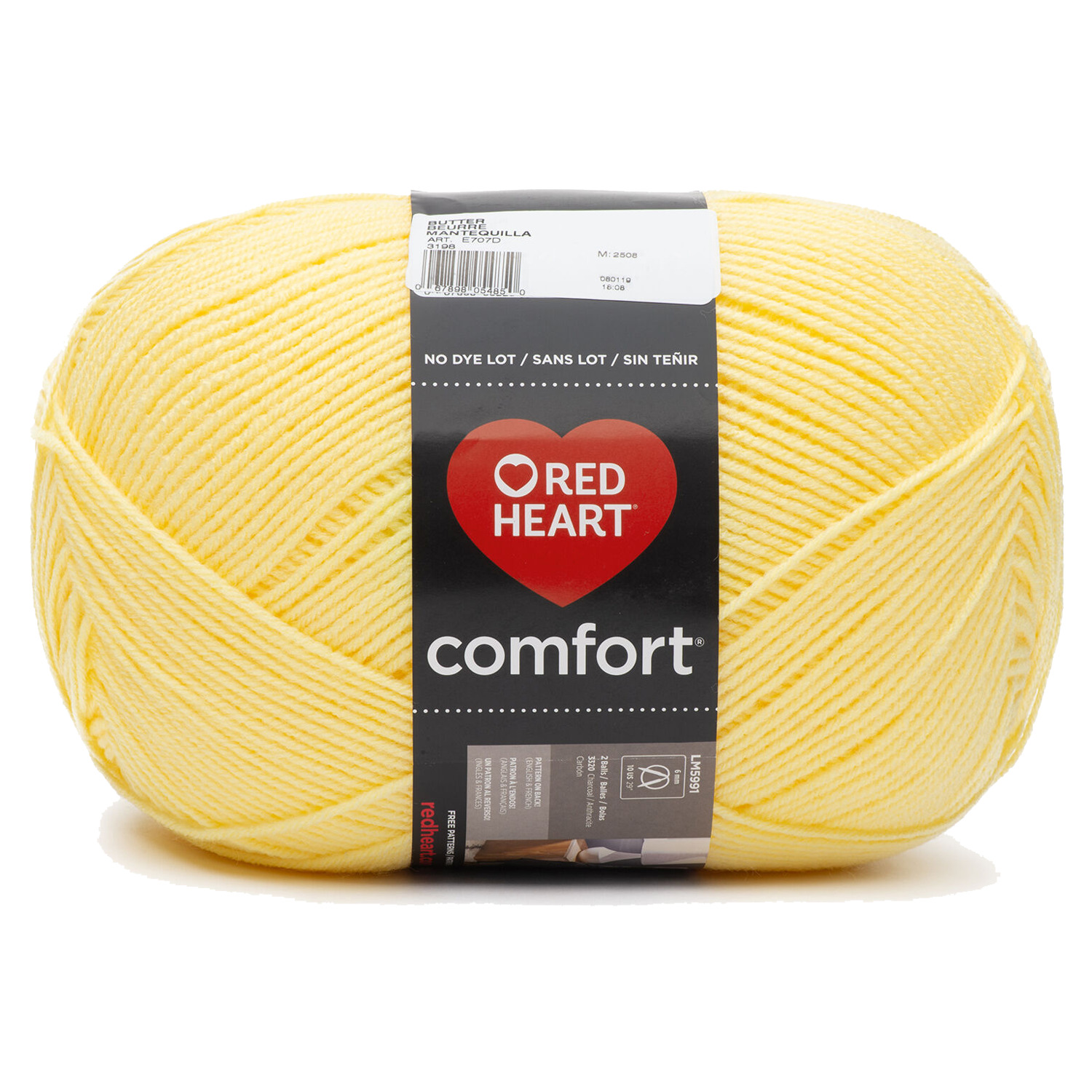 Red Heart Comfort - Yarn, butter
