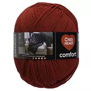 Red Heart Comfort - Yarn, cardinal red