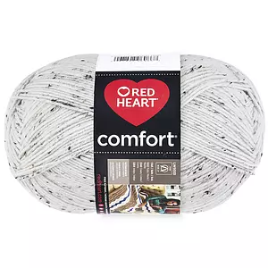 Red Heart Comfort - Yarn, cream fleck