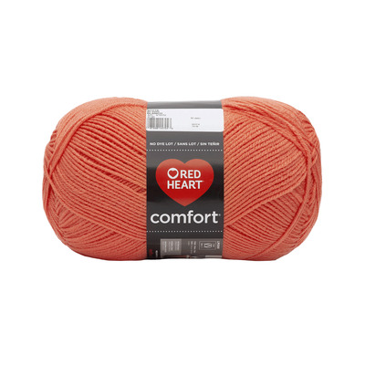 Red Heart Comfort - Yarn, Papaya