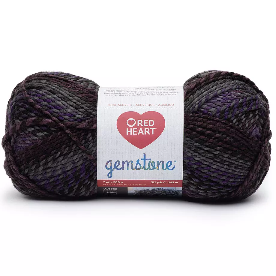Red Heart Gemstone - Yarn, ametrine