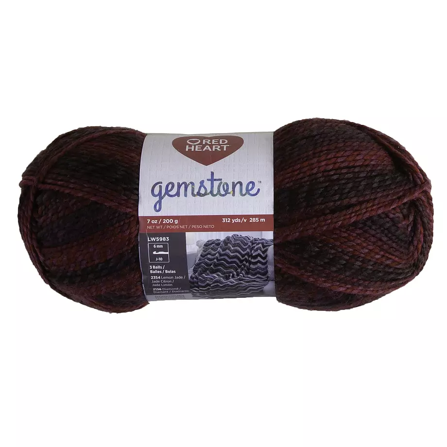 Red Heart Gemstone - Yarn, rubis