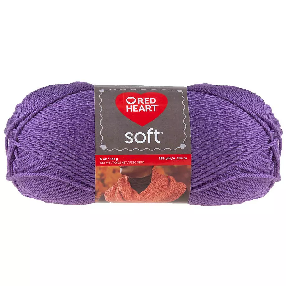 Red Heart Soft - Fil, lavande
