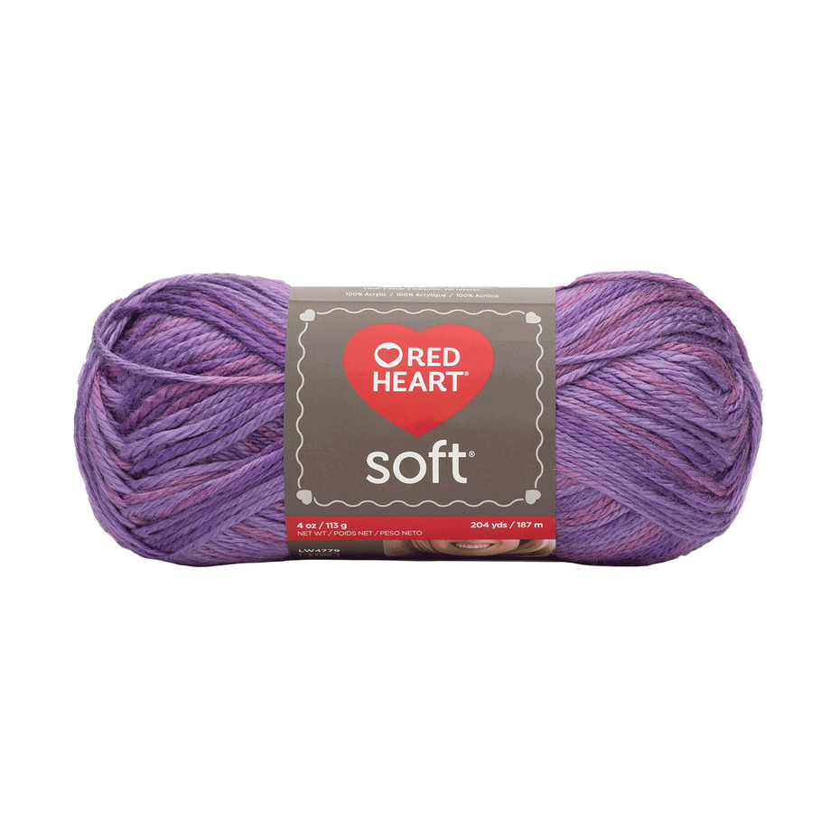 Red Heart Soft - Yarn, Plummy