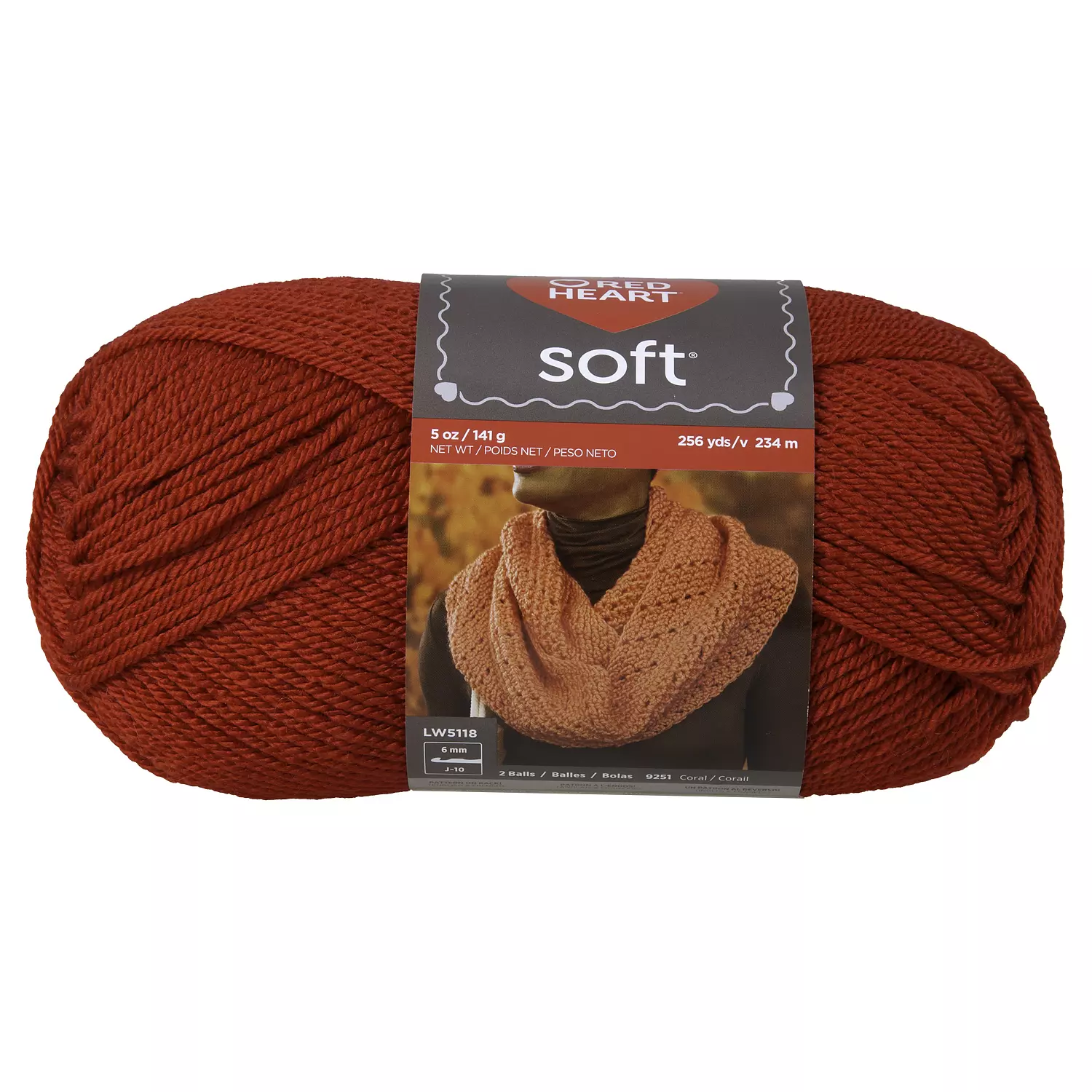 Red Heart Soft - Yarn, really red
