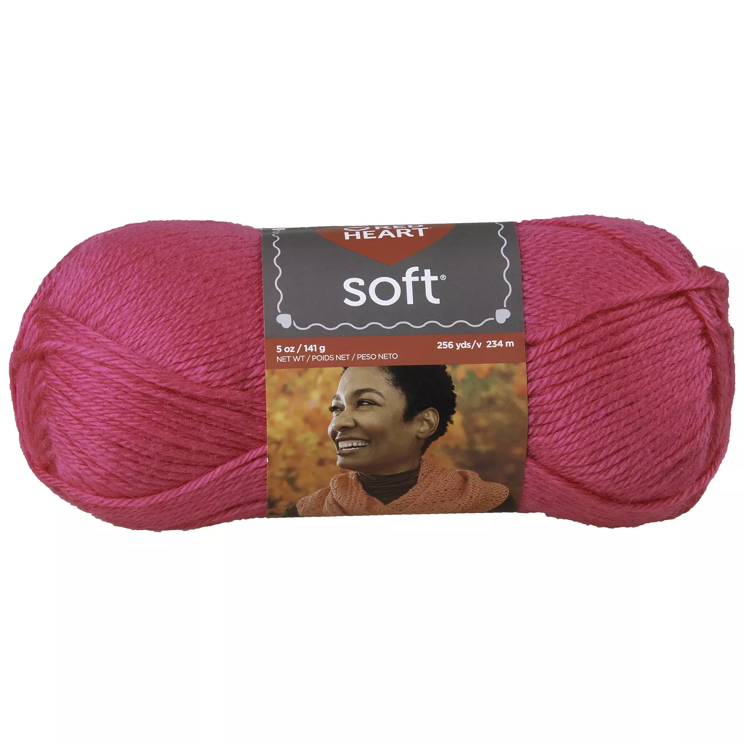 Red Heart Soft - Yarn, very pink