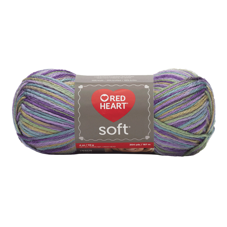 Red Heart Soft - Yarn, Watercolors