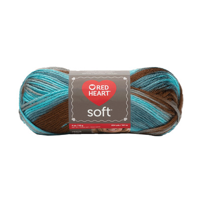 Red Heart Soft - Yarn, Waterscape