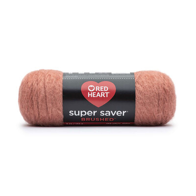 Red Heart Super Saver Brushed - Yarn, clay