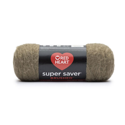 Red Heart Super Saver Brushed - Yarn, khaki