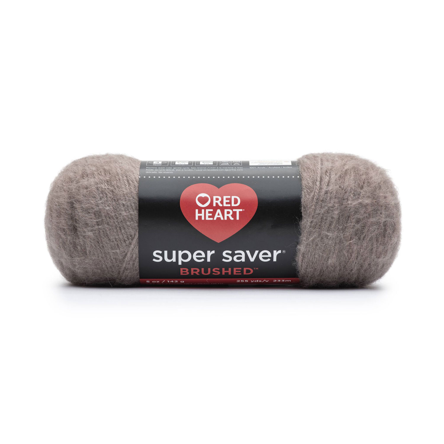 Red Heart Super Saver Brushed - Yarn, mink
