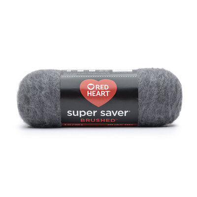 Red Heart Super Saver Brushed - Yarn, shale