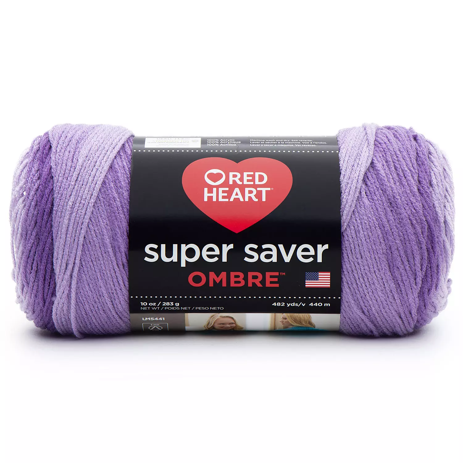 Red Heart Super Saver - Fil, violette