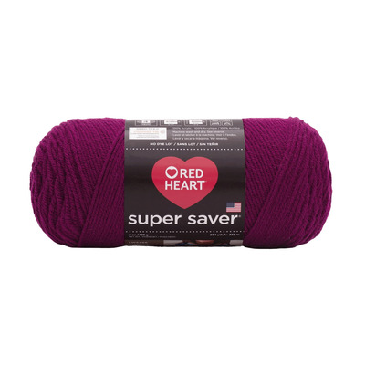 Red Heart - Super Saver - Yarn, Mulberry