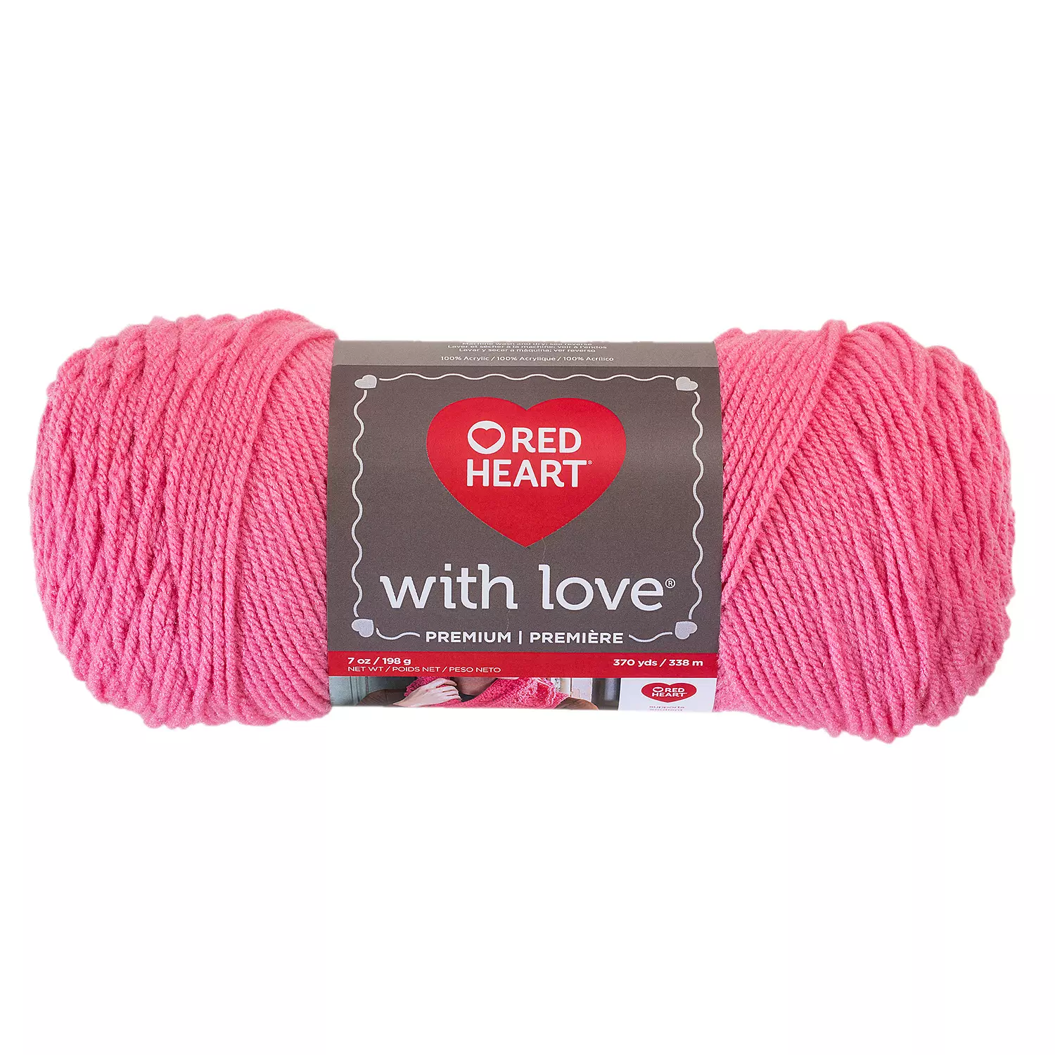 Red Heart With Love - Fil, gomme balloune