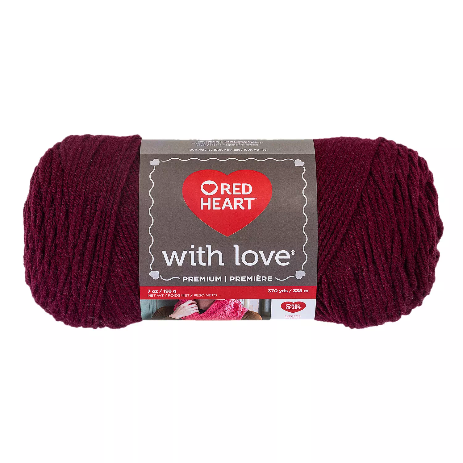 Red Heart With Love - Fil, merlot