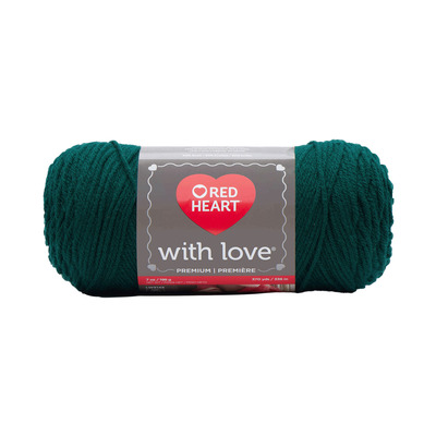 Red Heart With Love - Yarn, Evergreen