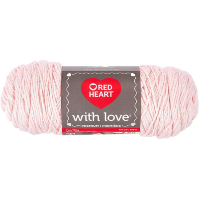 Red Heart With Love - Yarn, Sweet pink