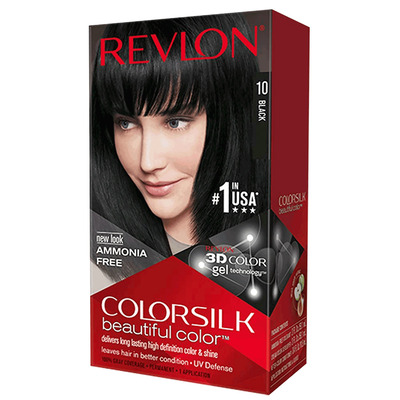 Revlon - Colorsilk Beautiful Color, coloration permanente - 10 Noir
