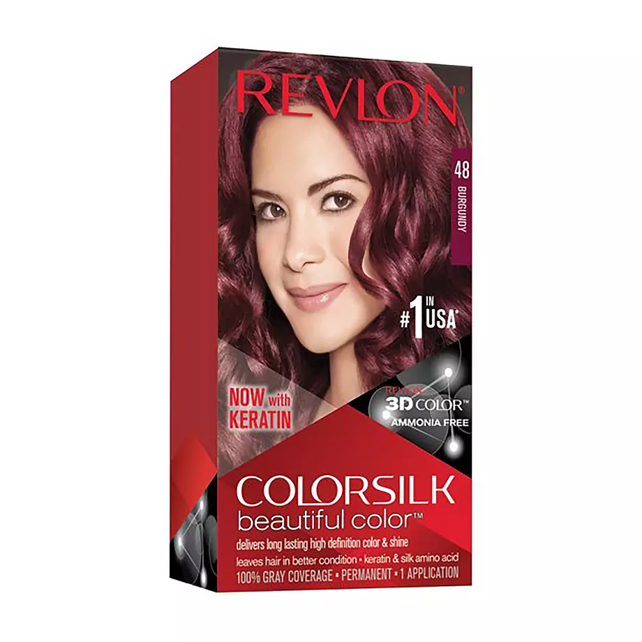 Revlon - Colorsilk Beautiful Color, coloration permanente - 48 Bourgogne