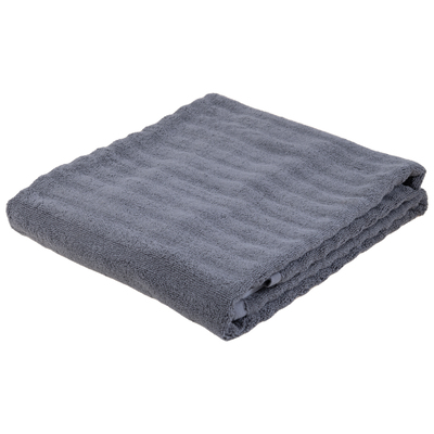 Ribbed cotton towels