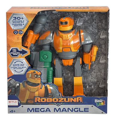 Robozuna - Figurine robot de combat Mega Mangle