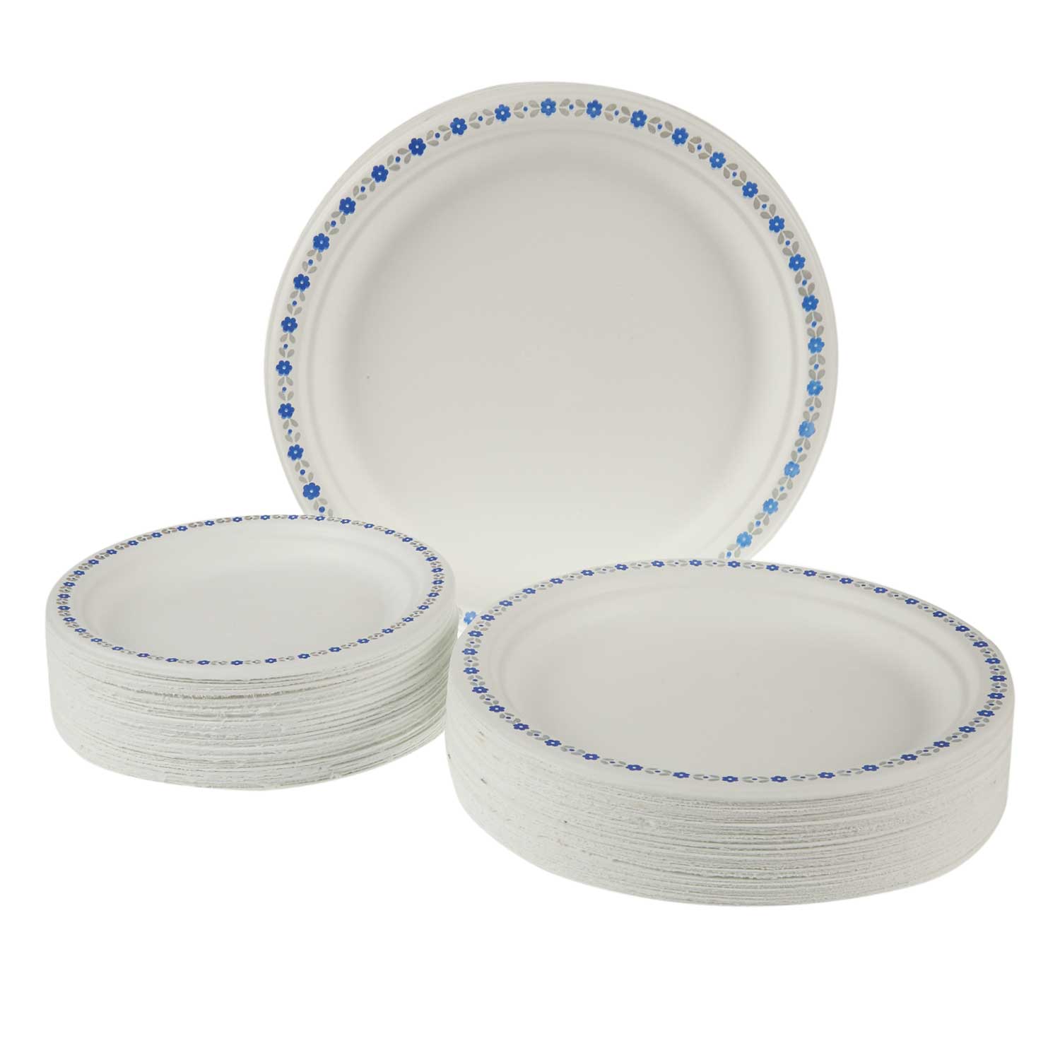 Royal Chinet - Dinner plates, pk. of 15. Colour: white