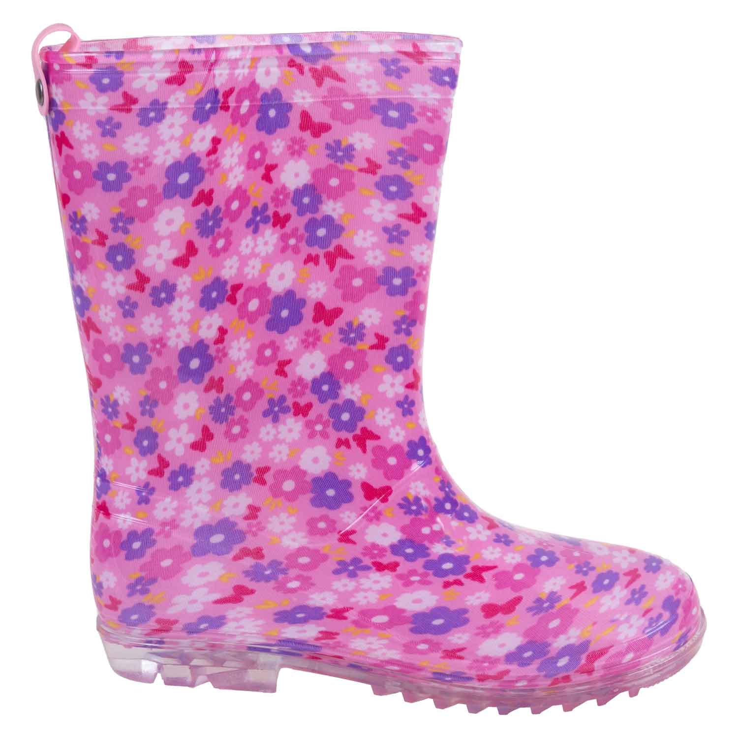 Rubber rain boots - Ditsy daisies, size 1