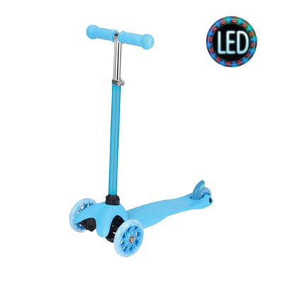 Rugged Racers - Deluxe mini scooter with adjustable height and LED wheels