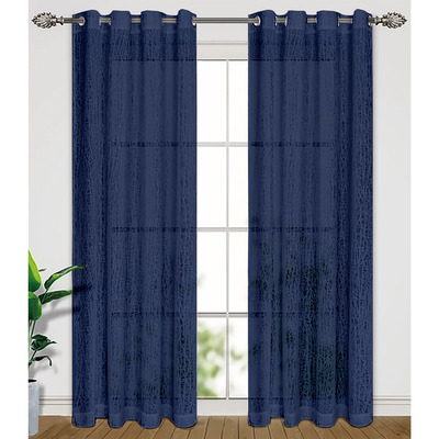 Sabrina - Sheer curtain panel with metal grommets, 52"x84"