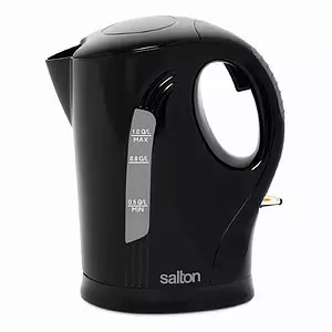 Salton - Cordless electric kettle, 1L, black
