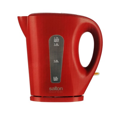 Salton - Cordless electric kettle, red, 1.7L
