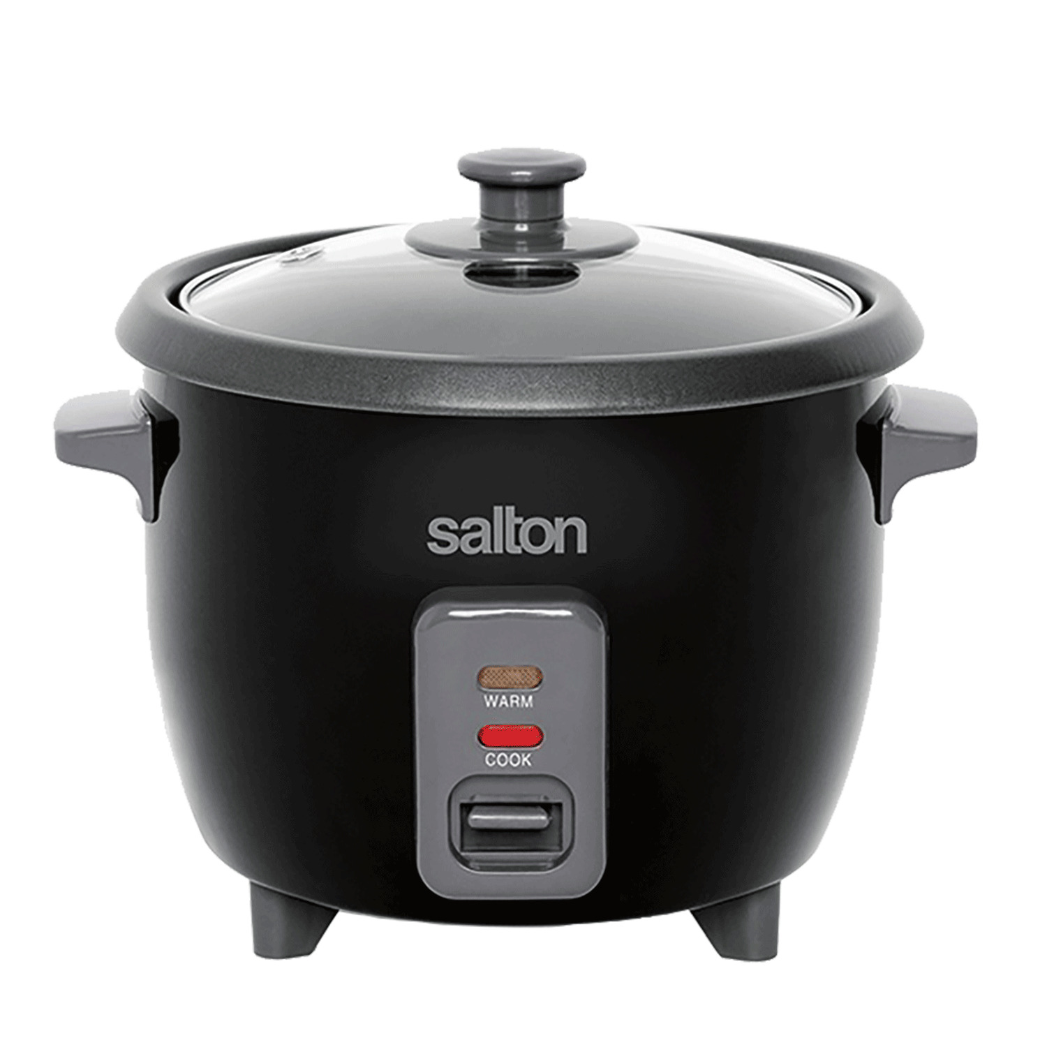 Salton - Cuiseur de riz et étuveuse automatique, 6 tasses. Colour: black, Fr