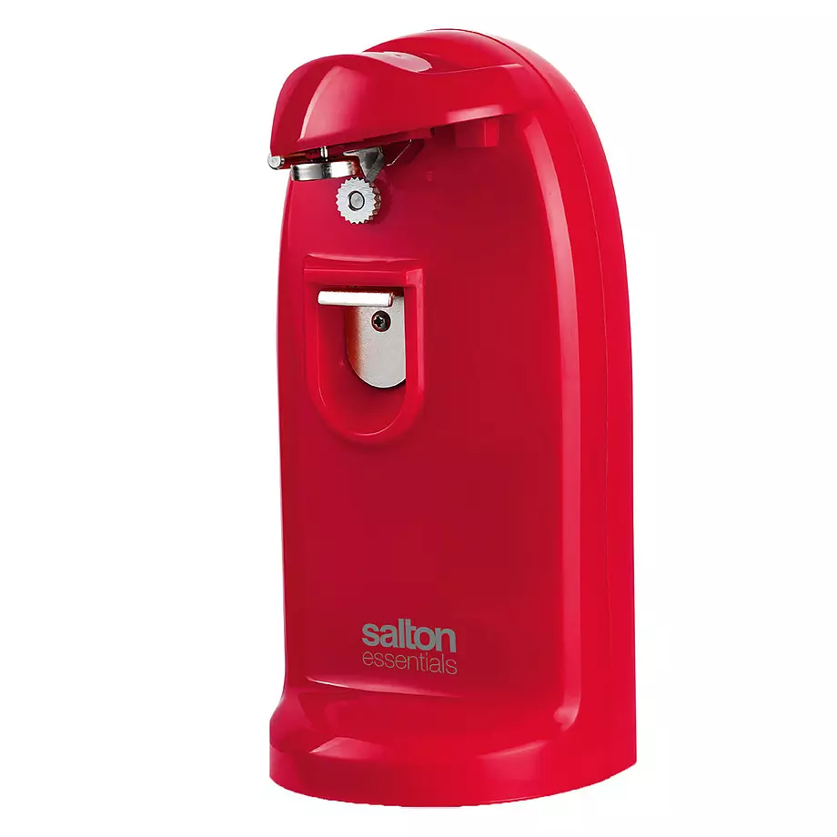 Salton Essentials - Ouvre-bo&icirc;te &eacute;lectrique, rouge
