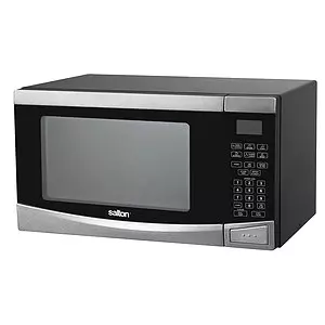 Salton - Microwave oven, 0.9 cu Ft, stainless steel
