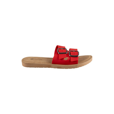 Sandal with adjustable straps, Red