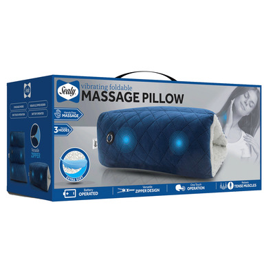 Sealy - Vibrating foldable massage pillow