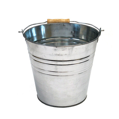 Seau en acier galvanis&eacute;, 10L