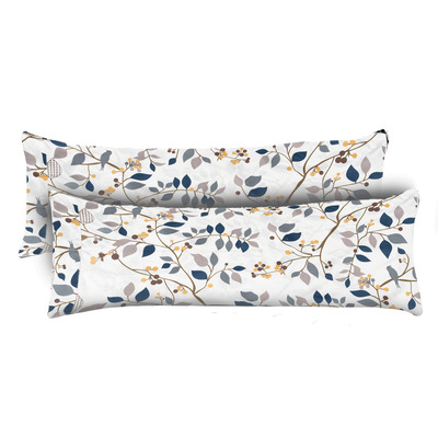 Set of 2 Bamboo Luxe body pillowcases - Autumn branches