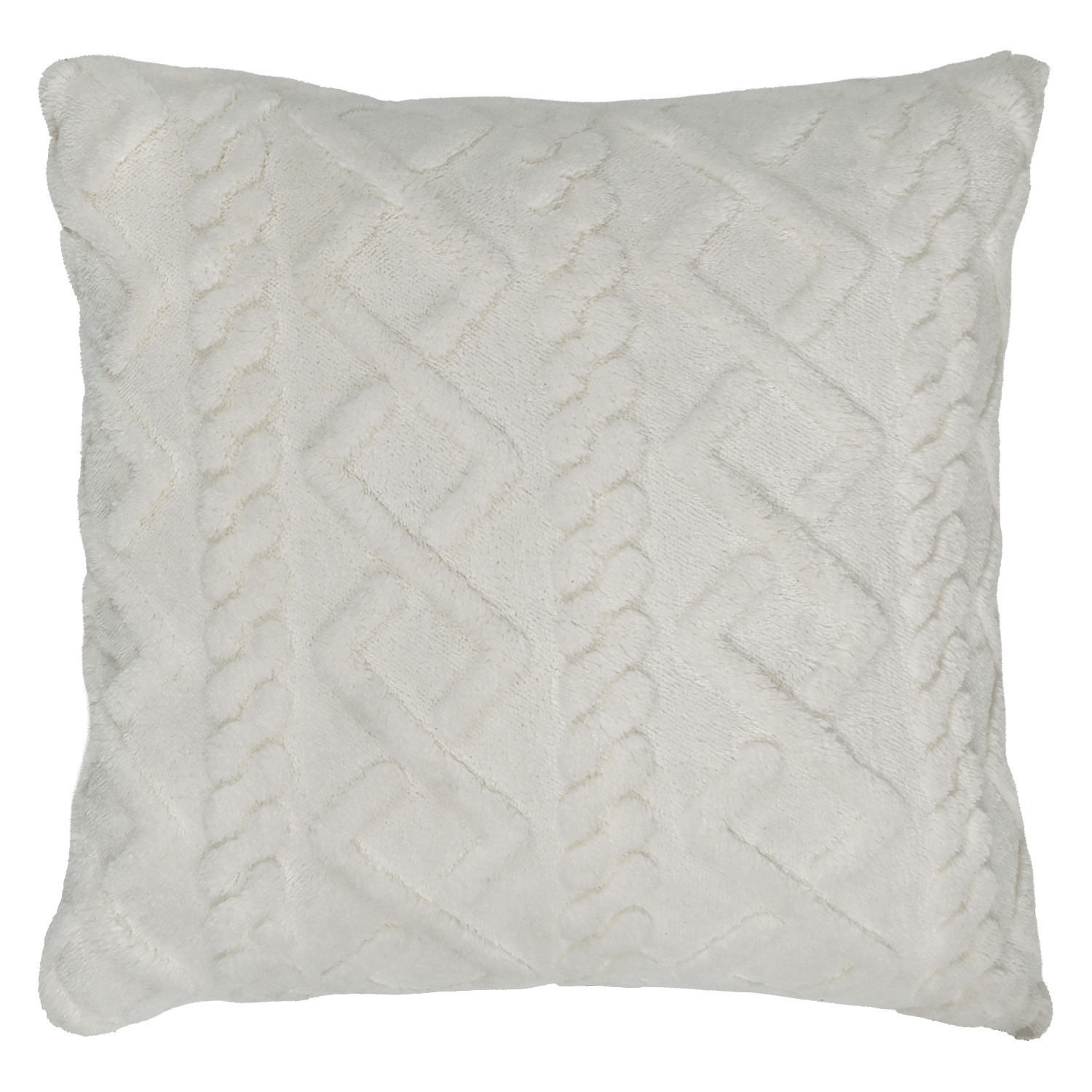 Sherpa decorative cushion